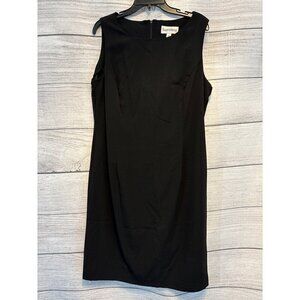 Danny & Nicole Sleeveless Classic Fit Little Black Dress Size 16